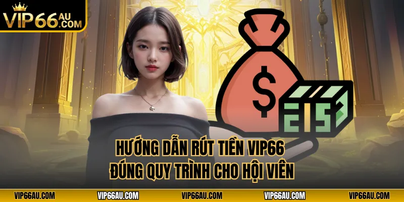 Hướng dẫn rút tiền VIP66 đúng quy trình cho hội viên